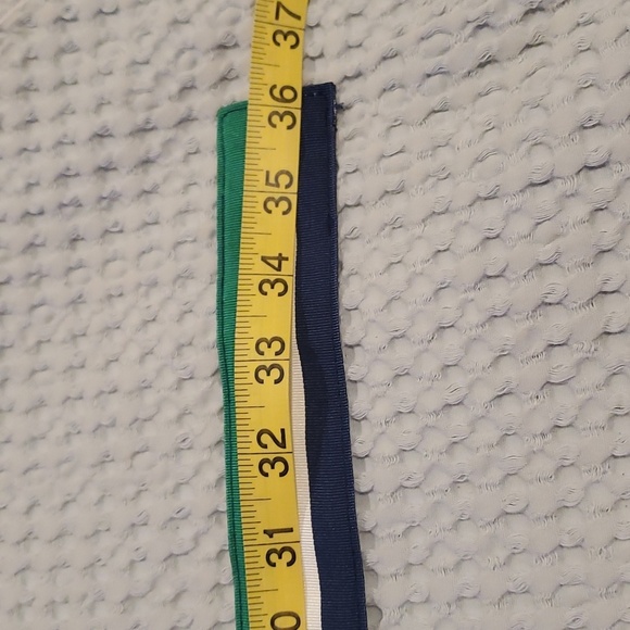 Vineyard Vines striped D ring belt size S - Picture 3 of 3